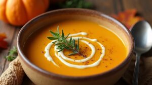 Zupa Krem Z Dyni Pieczonej