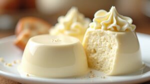 krem z białej czekolady i śmietany i mascarpone