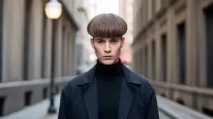 Fryzura Na Grzybka Męska Lata 90