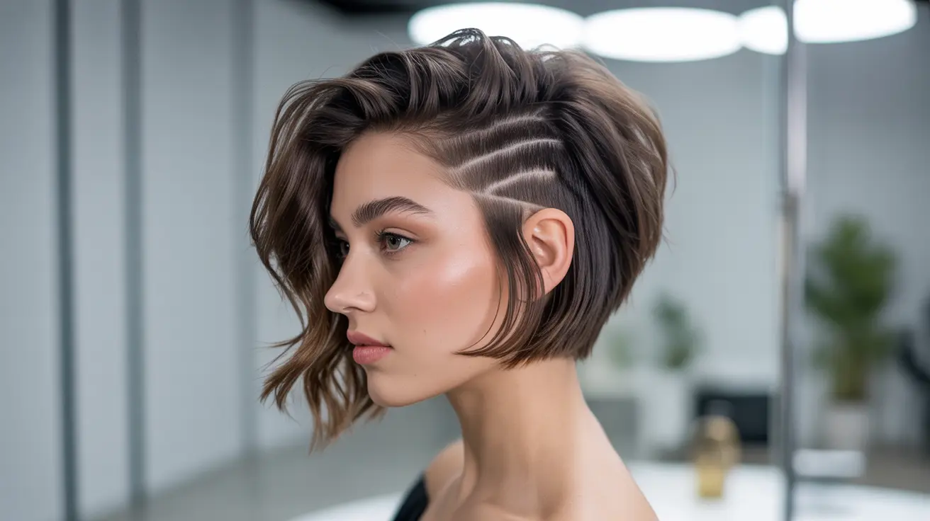 Fryzura Undercut Damska