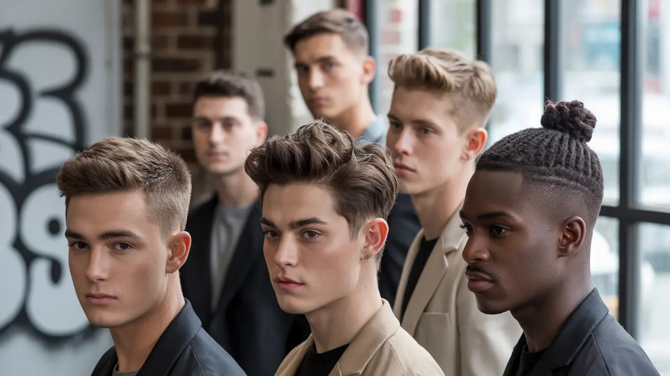 Nazwy Fryzur Męskich Barber