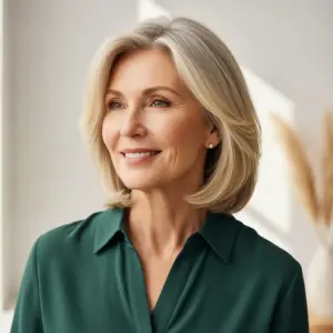 Fryzury Dla Pań Po 60 Włosy Półdługie