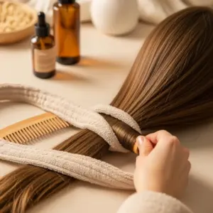 Jak Zakręcić Włosy Na Pasek Od Szlafroka?