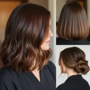 Kasztanowy Kolor Włosów