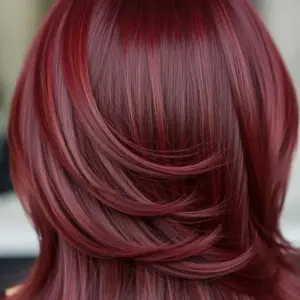 Wiśniowy Kolor Włosów