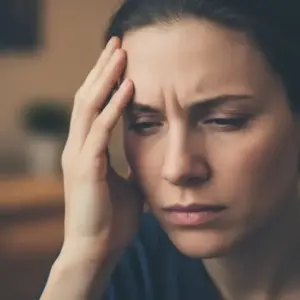 ból głowy z prawej strony i oka