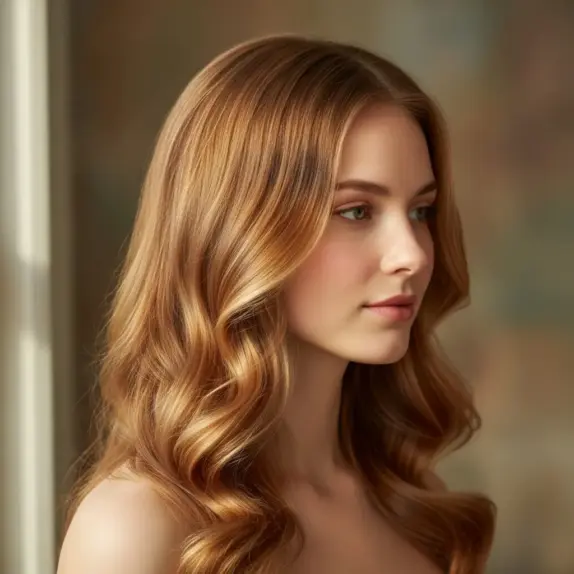 Bursztynowy Blond