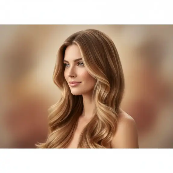 Karmelowy Blond
