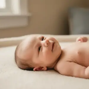 kiedy dziecko podnosi główkę leżąc na plecach