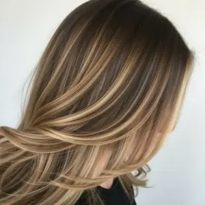 Kolor Włosów Brąz Z Blondem