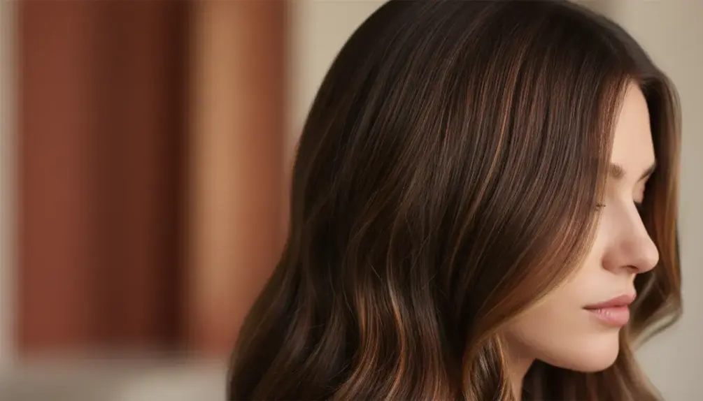 Co to są czekoladowe włosy z refleksami?